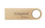 KINGSTON 512Go 220Mo/s Metal USB 3.2 Gen 1 DataTraveler SE9 G3