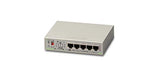 ALLIED 5 port 10/100/1000TX unmanaged switch with external power supply EU Power Adapter