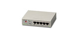 ALLIED 5 port 10/100/1000TX unmanaged switch with external power supply EU Power Adapter