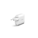 BELKIN BOOST CHARGE 24w 12w X2 USB-A Dual Wall Charger White