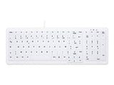 CHERRY Clavier AK-C7000 USB IP65 blanc (FR)