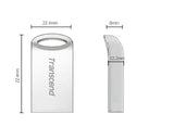 Cle USB 3.0 TRANSCEND JetFlash 710 - 32Go Gris