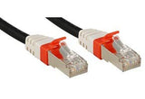 LINDY S/FTP Cat.6A Cable Black 15m LSOH incl. Testprotocol
