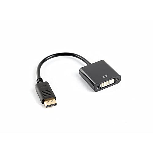 Lanberg AD-0007-BK câble vidéo et adaptateur 0,1 m DisplayPort DVI-D Noir