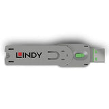 LINDY Clé pour bloqueur de port USB type A vert