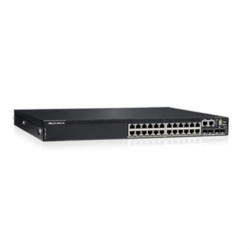 DELL N-Series N3224P-ON Géré L2 Gigabit Ethernet (10/100/1000) Connexion Ethernet, supportant l'alimentation via ce port (PoE) 1U Noir
