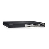 DELL N-Series N3224P-ON Géré L2 Gigabit Ethernet (10/100/1000) Connexion Ethernet, supportant l'alimentation via ce port (PoE) 1U Noir
