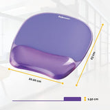 FELLOWES tapis souris/rep-poign gel - lilas