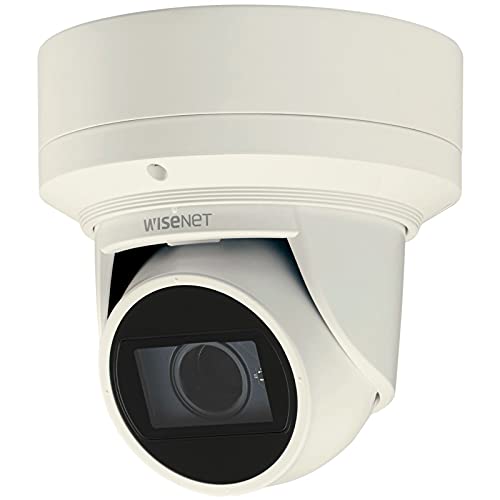 Wisenet Q network IR outdoor vandal flateye camera, 5MP