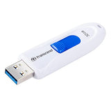 TRANSCEND 32Go Clé USB USB 3.1 Gen 1 Sans Capuchon - Blanc