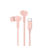BELKIN USB-C EARBUDS W/ ADJUSTABLE VOLUME LIMITER PINK