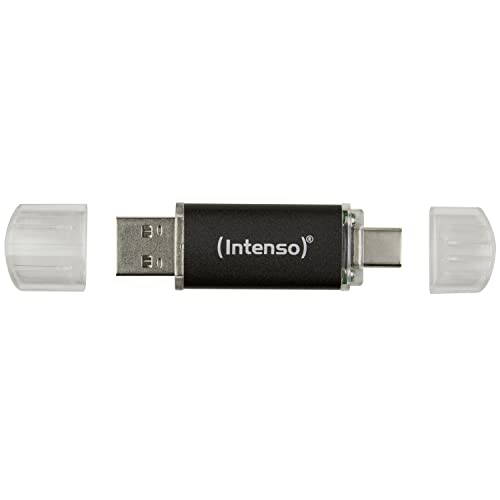 INTENSO Clé USB 3.2 Twist Line - 64 Go Type-C et Type-A
