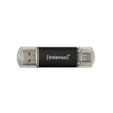 INTENSO Clé USB 3.2 Twist Line - 64 Go Type-C et Type-A