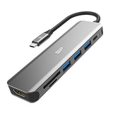 SILICON POWER Boost SU20 Docking station 7in1 USB USB-C HDMI SD card