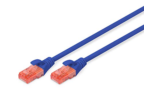 DIGITUS Câbles de brassage CAT 6 U/UTP - 0,5 m - Cat6 - U/UTP (UTP) - RJ-45 - RJ-45