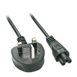 LINDY 2m UK Mains Plug to IEC C5