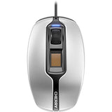 CHERRY Souris avec lecteur d empreintes MC 4900 USB argent