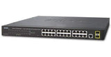 PLANET GS-4210-24T2S Switch Niv.2 24P Gigabit & 2 SFP