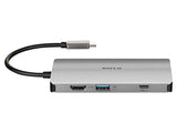 D-Link DUB-M810 station d'accueil Avec fil Thunderbolt 3 Argent