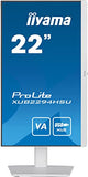 IIYAMA- Ecran bureautique 22" XUB2294HSU-W2 Blanc