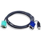 ATEN 2L-5201U CORDON KVM VGA/USB 1,20M