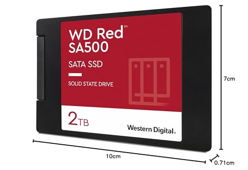 Sandisk Red SA500 2TB 2,5" (560/520 MB/s) WDS200T2R0A