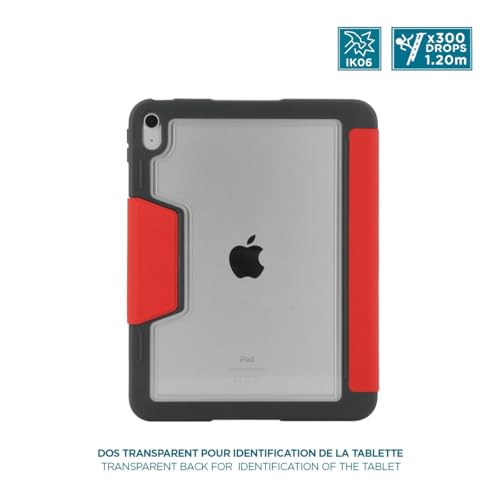 MOBILIS Etui robuste iPad 11 2025 et 10,9 , rouge bulk