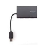 TARGUS Concentrateur USB 3.0 - 3 Ports + 1 Port Gigabit Ethernet - Noir