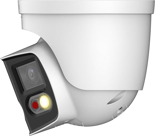 DAHUA- Caméra Eyeball TIOC 2x4MP 2.8mm IR25m DH-IPC-PDW3849-A180-AS-PV