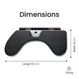 CONTOUR DESIGN Souris centrée RollerMouse Red Max