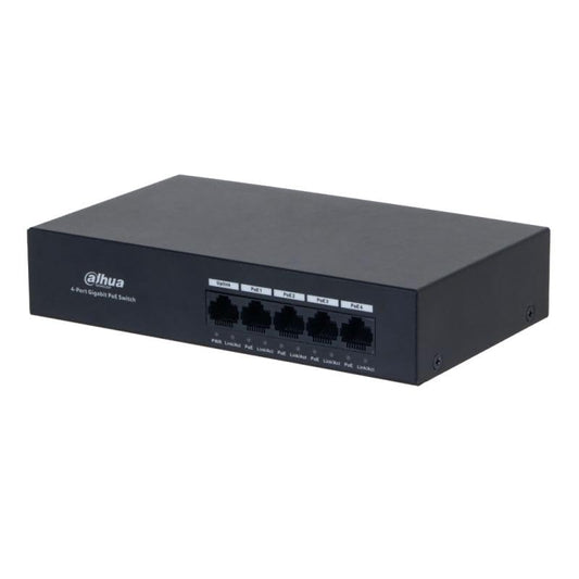 DAHUA- Switch avec 4 ports PoE DH-PFS3005-4GT-36