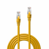 LINDY 15m Cat.6A S/FTP LSZH Cable Yellow