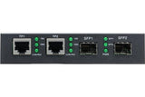 Switch 4P Gigabit dont 2 ports fibre SFP 1000SX/LX
