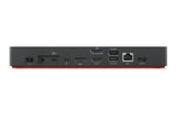 LENOVO ThinkPad Thunderbolt 4 WorkStation Dock - Thunderbolt 4 - HDMI, 2 x DP, 2 x Thunderbolt - 1GbE - 300 Watt
