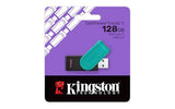 KINGSTON 128Go Portable USB 3.2 Gen 1 DataTraveler Exodia S Black/Turquoise