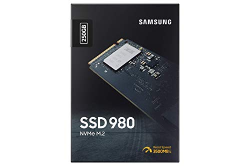 Samsung 980 M.2 250 GB PCI Express 3.0 V-NAND NVMe