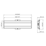 VOGEL S Barre VESA horizontale PFB 3405 noire