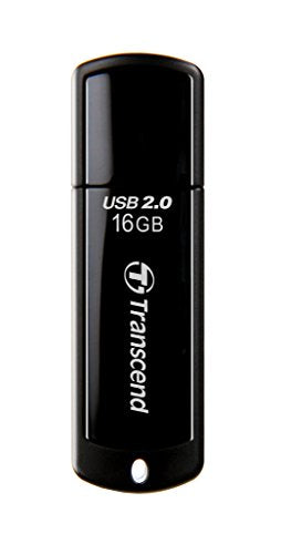 TRANSCEND Cle USB 2.0 JetFlash 350 - 16Go Noir