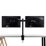 LINDY Dual Display Bracket w/ Pole & Desk Clamp