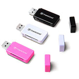TRANSCEND TS-RDF5R Transcend card reader USB 3.1 Gen 1 SD/microSD pink