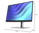 HP E-Series E22 G5 54,6 cm (21.5") 1920 x 1080 pixels Full HD LED Noir, Argent
