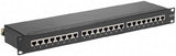 Panneau de brassage 19" 1U 24 ports CAT6 STP