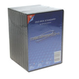 Boitier dvd std noir 1 dvd pack 10