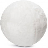 URBAN FACTORY ERGO Ergonomic Sitting Ball 60cm Ivory Fur