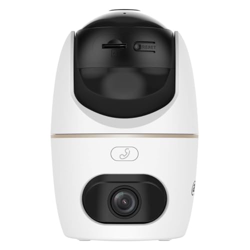 Dahua H5D-5F Caméra intérieure Wi-Fi 5+5MP, double objectif, panoramique et inclinaison