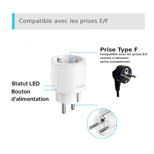 TP-Link Tapo P115 Prise intelligente 3680 W Blanc
