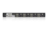 Aten CS1644A switch KVM double écran DVI/USB+audio 4 ports