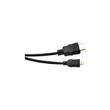 Cordon HDMI haute vitesse avec ethernet micro HDMI 1,00m