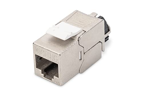 Module Keystone CAT 6A - blindé avec gestionnaire de câbles intelligent - Argent - Rj-45 - 19 g - Chine