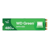 WD Green SATA 480Go Internal SSD Solid State Drive - SATA 6Gb/s M.2 2280 - WDS480G3G0B POWERED BY SANDISK